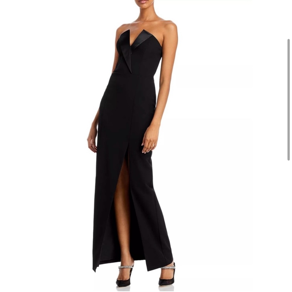 NWOT Aiden Mattox tuxedo dress